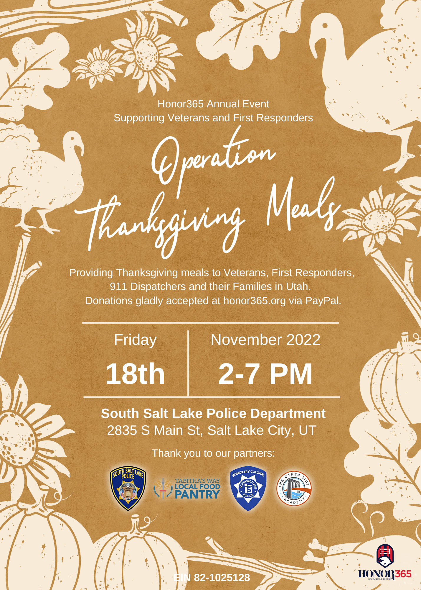Honor365 Operation Thanksgiving Meals