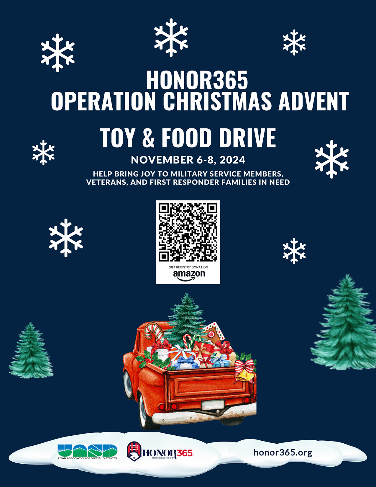 2024 OCA Toy Food Drive Flyer_UASD