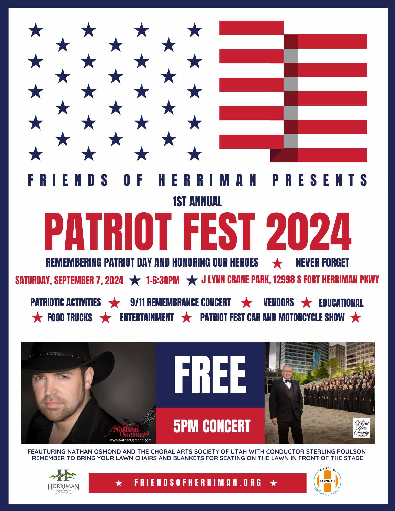 Patriot Fest 2024 Flyer